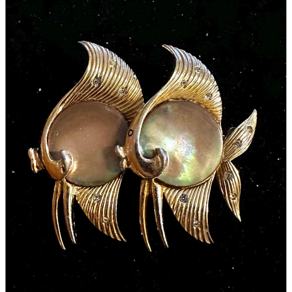 Marcel Boucher Angel Fish Pin Brooch 5693